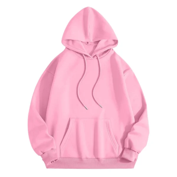 Women's Pullover with Pockets Fashion Long Sleeve Lightweight Hoodies - Image 2