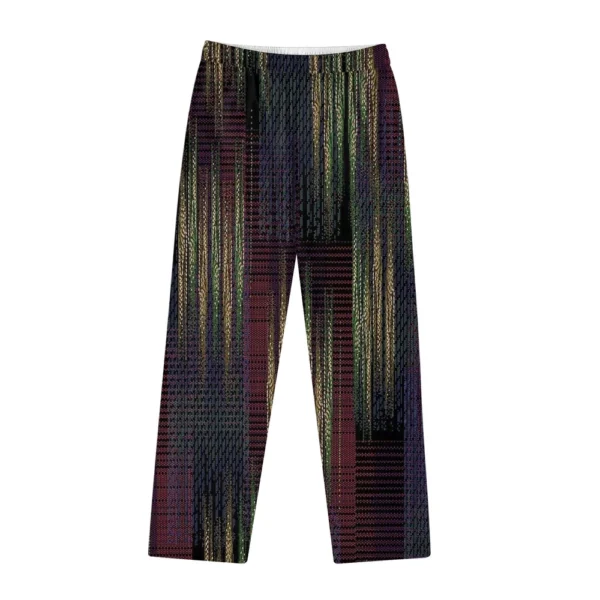 Men's Cotton Knitted Sports Pants Fashion Printed casual Sweatpants With Pockets - Image 7