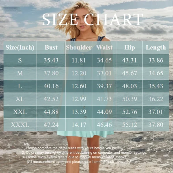 Women's Summer Dresses Fashion Easter Sundresses Printed Casual Loose Dress - Image 15