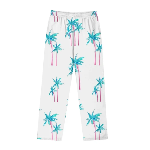 Men's Cotton Knitted Sports Pants Fashion Printed casual Sweatpants With Pockets - Image 12