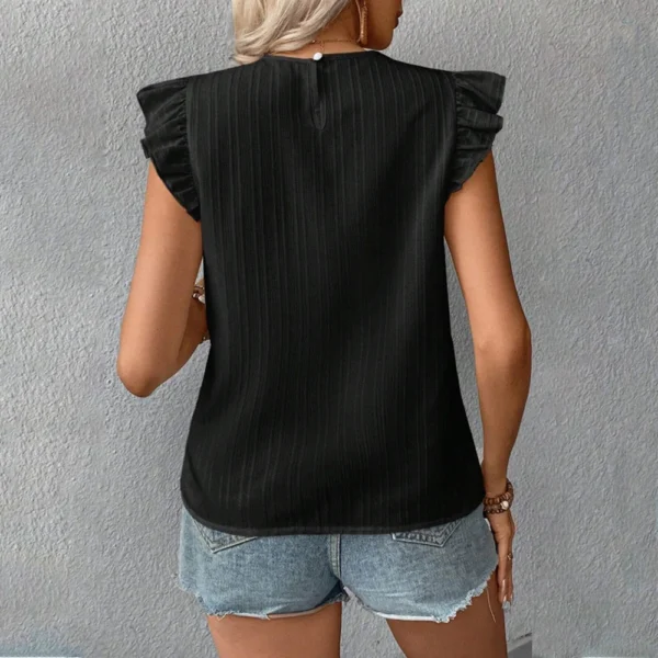 Women's Loose Daily Printed Casual Round Neck Fashion Short Sleeved T-Shirt - Image 9