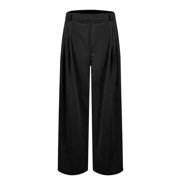 Women's High Waisted Work Pants Casual Outfits 2024 Office Trousers with Pockets - Image 9