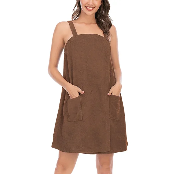 Women's Summer Homewear Bathrobe Absorbent Bath Towel Comfortable Women's - Image 19