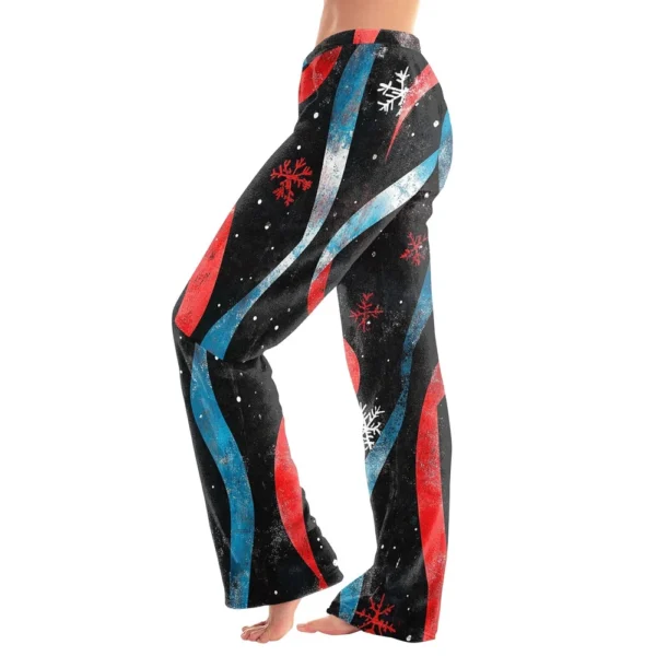 Women's Halloween Printed Casual Pants Drawstring Elastic Waist Drawstring - Image 12