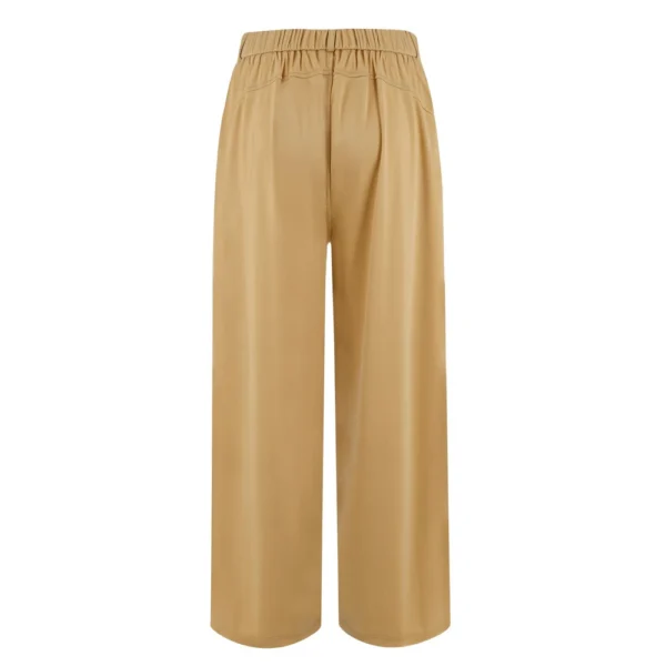 Women's High Waisted Work Pants Casual Outfits 2024 Office Trousers with Pockets - Image 12
