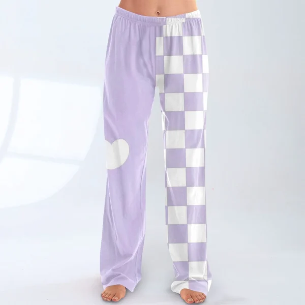 Women's Winter Soild Colored Pants, Full Length Pants, Sports Pants, Home Pants - Image 12