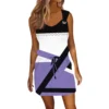 Women's Fashion Casual Printed Sleeveless Drawstring Dress With Pockets - Image 38