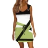 Women's Fashion Casual Printed Sleeveless Drawstring Dress With Pockets - Image 11