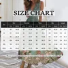 Women's Casual Fashion Round Neck Sleeveless Print Irregular Hem Midi Dress - Image 8