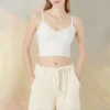 Womens Cami Adjustable Strap Camisole With Built in Padded Bra Vest Tank Tops - Image 16