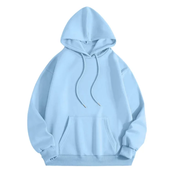 Women's Pullover with Pockets Fashion Long Sleeve Lightweight Hoodies - Image 32