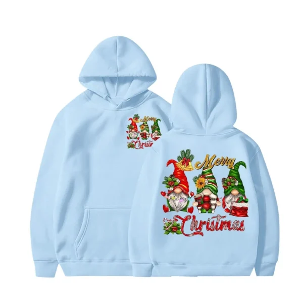 Women's Pullover Lightweight Fashion with Pockets Long Sleeve Hoodies - Image 4