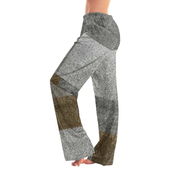 Women's Winter Soild Colored Pants, Full Length Pants, Sports Pants, Home Pants - Image 16