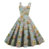 Women's Sundresses Dresses Fashion Casual Easter Summer Printed Loose Dress - Image 9