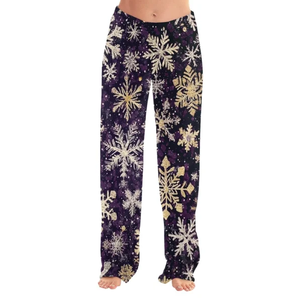 Women's Halloween Printed Casual Pants Drawstring Elastic Waist Drawstring - Image 25