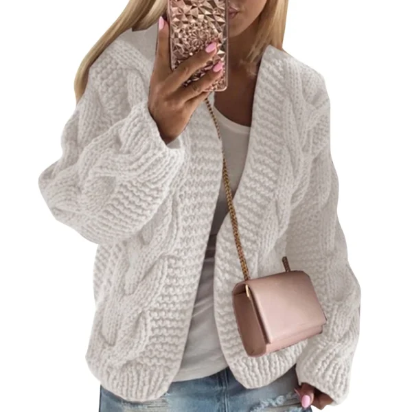 Women's Fashion Casual  Knit Cardigan Sweater - Image 41