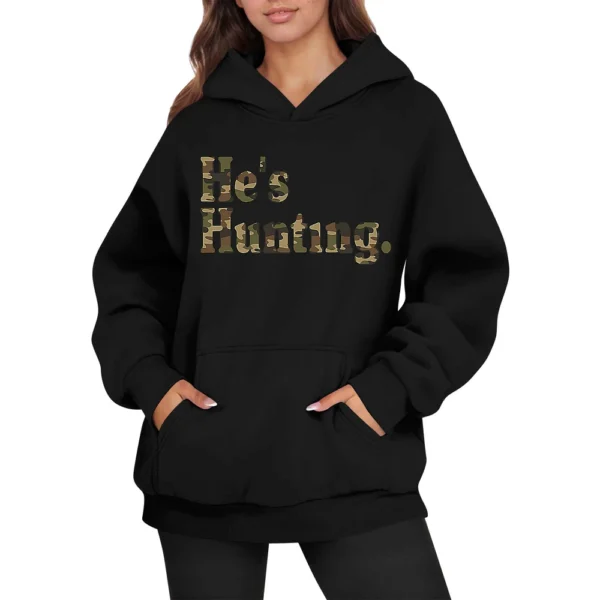 Women's Fashion Women's Lightweight Long Sleeve Pullover With Pockets Preppy - Image 5