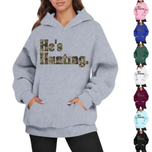 Women's Fashion Women's Lightweight Long Sleeve Pullover With Pockets Preppy