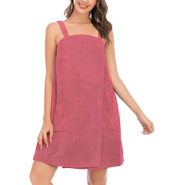 Women's Summer Homewear Bathrobe Absorbent Bath Towel Comfortable Women's - Image 47