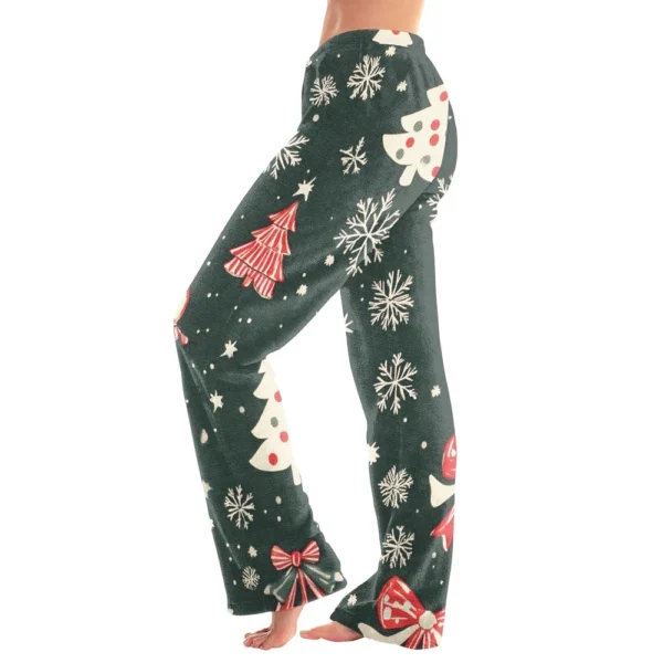 Women's Halloween Printed Casual Pants Drawstring Elastic Waist Drawstring - Image 29