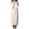 Women's Fall And Winter High Neck Loose Inner Solid Colour Thin Sweater Dress - Image 4