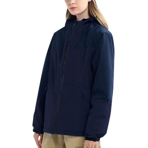Women's Outdoor Lightweight Color Combination Waterproof Windproof Plus Size - Image 26