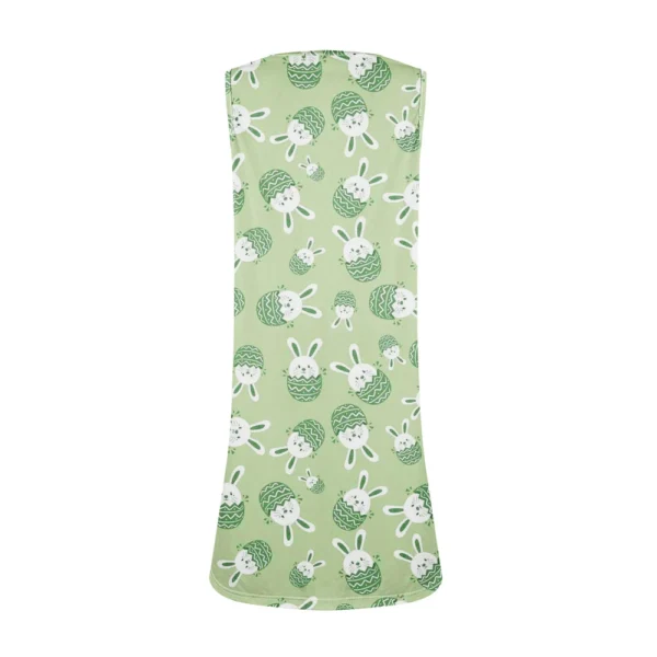 Women's Summer Dresses Fashion Easter Sundresses Printed Casual Loose Dress - Image 10