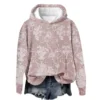 Women's Tops Sweatshirt Print Round Neck Hooded Casual - Image 26