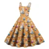 Women's Sundresses Dresses Fashion Casual Easter Summer Printed Loose Dress - Image 26