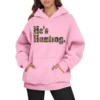 Women's Fashion Women's Lightweight Long Sleeve Pullover With Pockets Preppy - Image 26