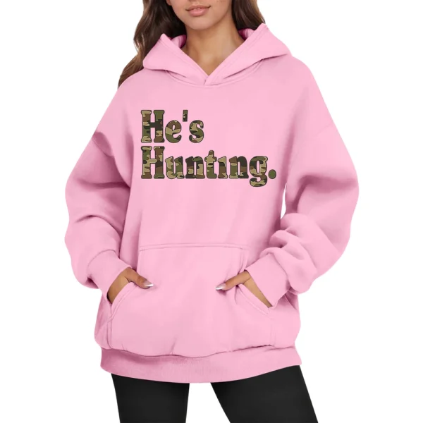 Women's Fashion Women's Lightweight Long Sleeve Pullover With Pockets Preppy - Image 26