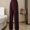 Women's casual long casual loose trousers suit pants women - Image 15