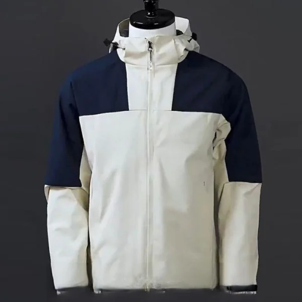 Women's Outdoor Lightweight Color Combination Waterproof Windproof Plus Size - Image 12