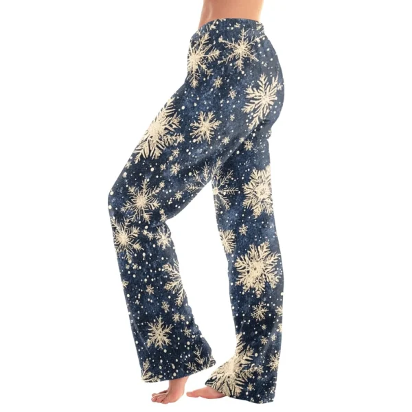 Women's Halloween Printed Casual Pants Drawstring Elastic Waist Drawstring - Image 7