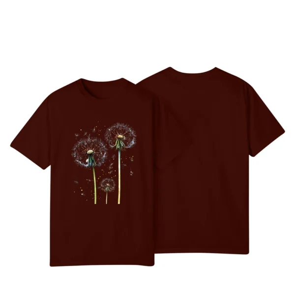Women's Loose Daily Casual Round Neck Short Sleeved Fashion Printed T-Shirt - Image 28