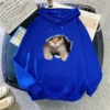 Womens Oversized Fleece Sweatshirts Long Sleeve Sweaters Pullover Fall Outfits - Image 34