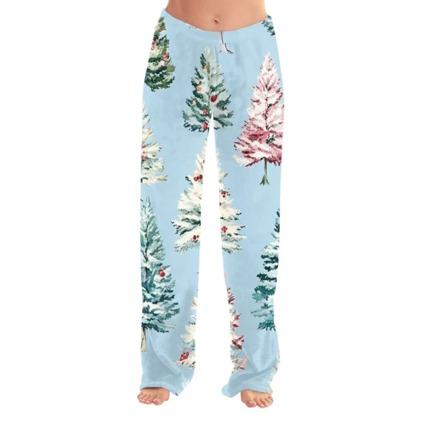 Women's Halloween Printed Casual Pants Drawstring Elastic Waist Drawstring - Image 40