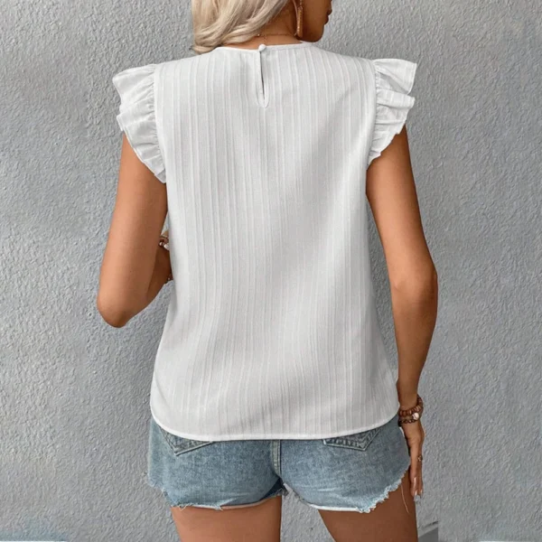 Women's Loose Daily Printed Casual Round Neck Fashion Short Sleeved T-Shirt - Image 11