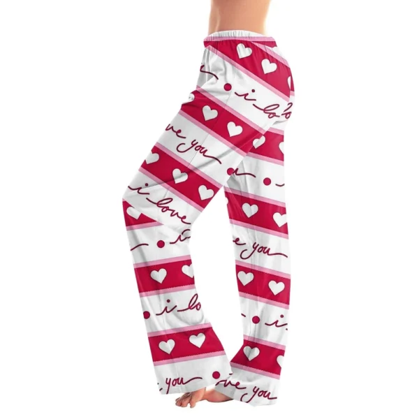 Women's Winter Soild Colored Pants, Full Length Pants, Sports Pants, Home Pants - Image 25