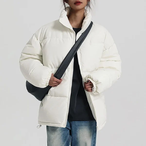 Women's Winter Coat Warm Jacket With Hooded Women Thicken Lightweight Coats - Image 12
