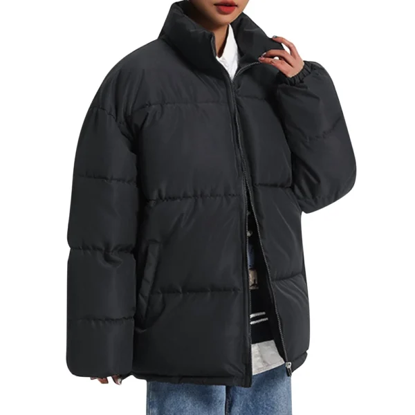 Women's Winter Coat Warm Jacket With Hooded Women Thicken Lightweight Coats - Image 2