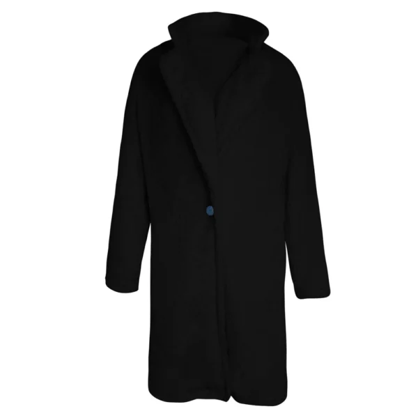 Women's Winter Fashionable Solid Color Single-Breasted Multi-Button - Image 12